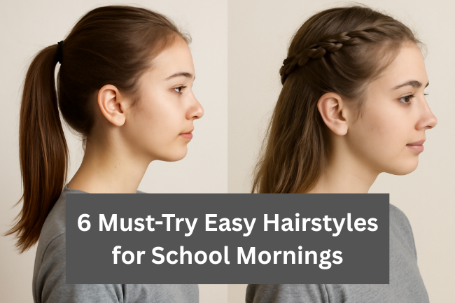 easy hairstyles for school