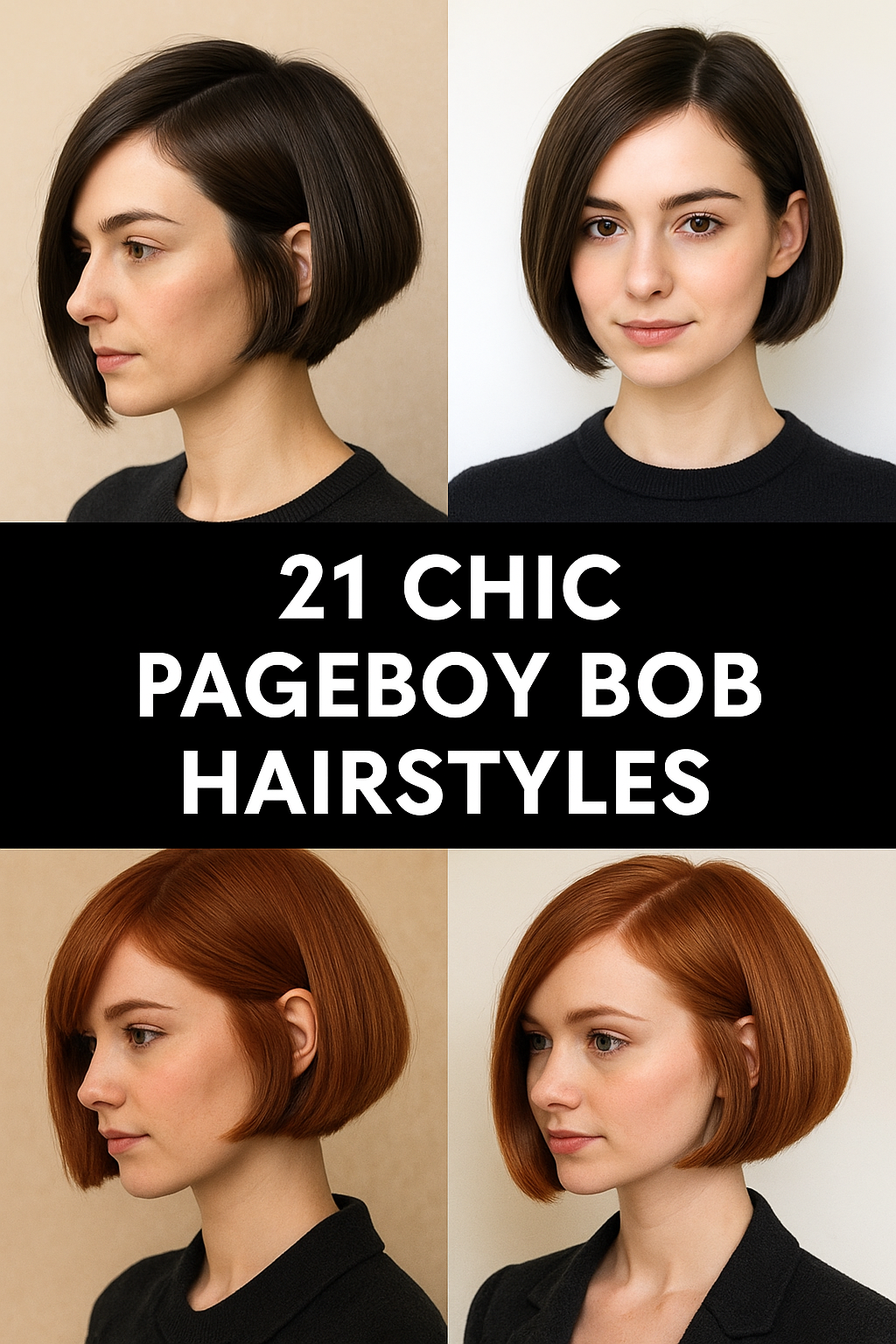 Pageboy Bob Hairstyles: Classic and Elegant Ideas with a Retro Twist