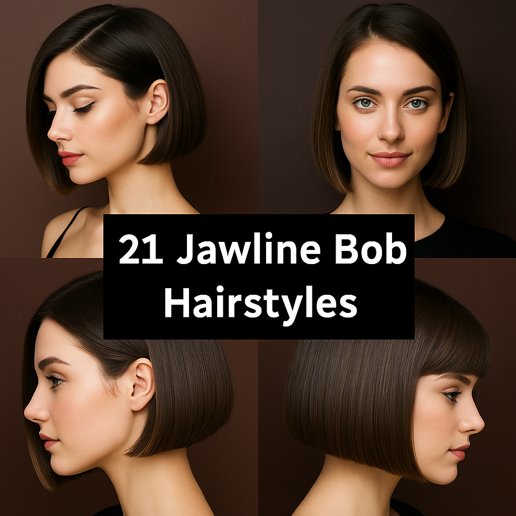 Jawline Bob Hairstyles