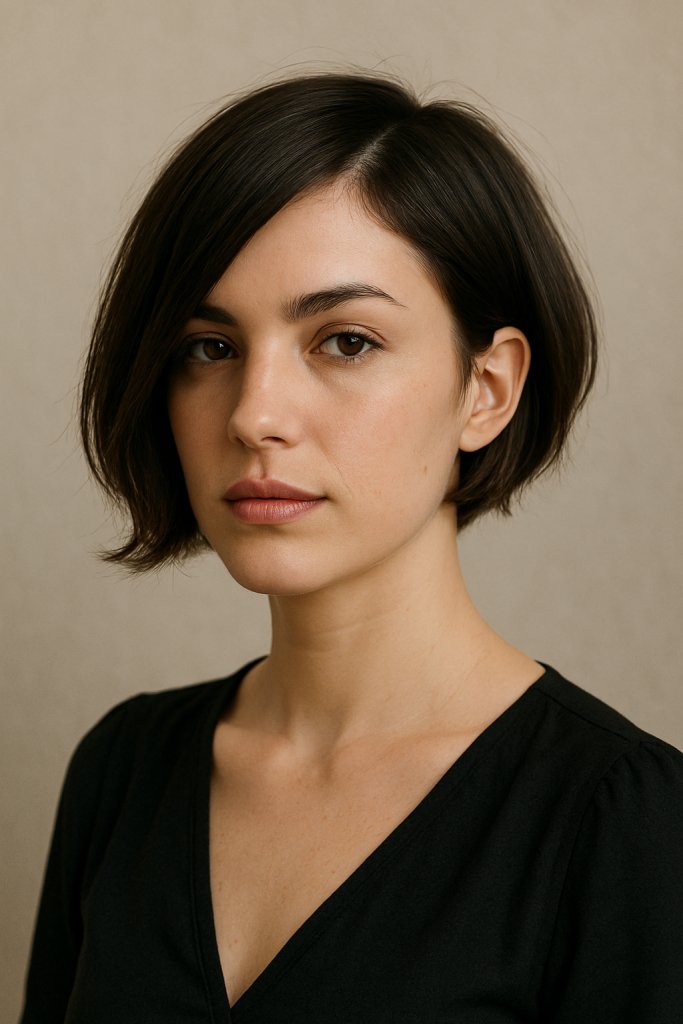 Asymmetrical French Bob