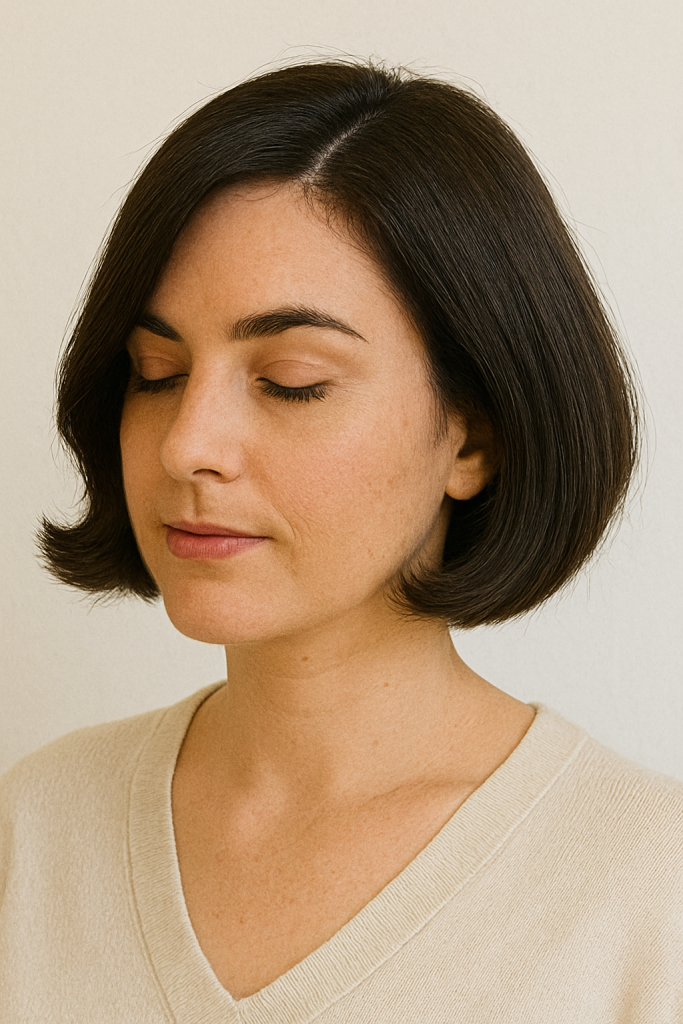 Curled Under Classic Bob