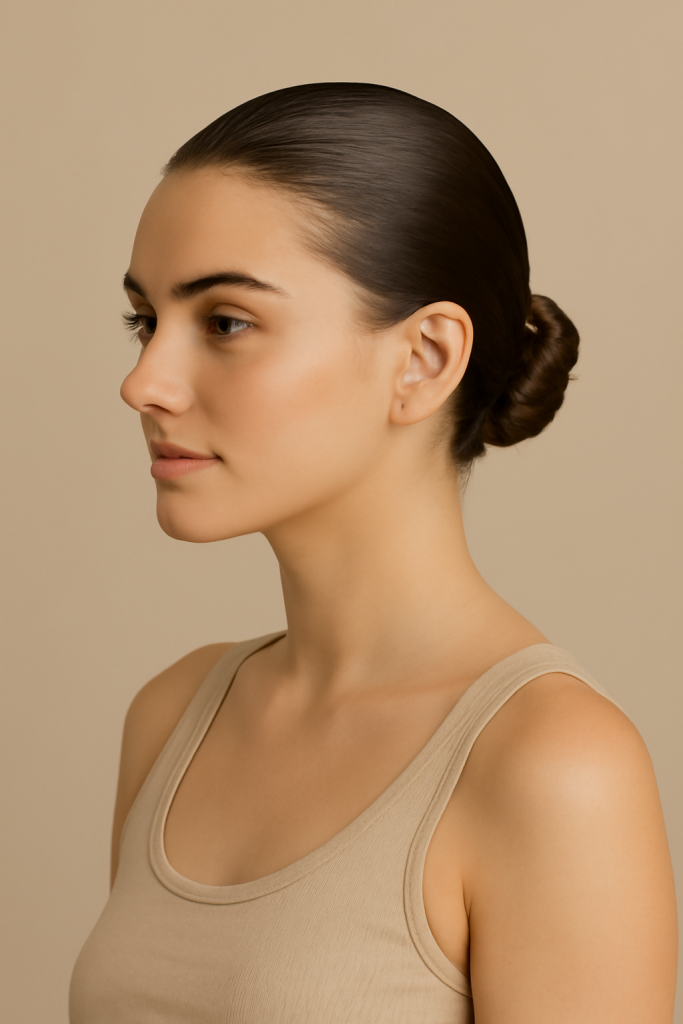  Slicked-Back Bun