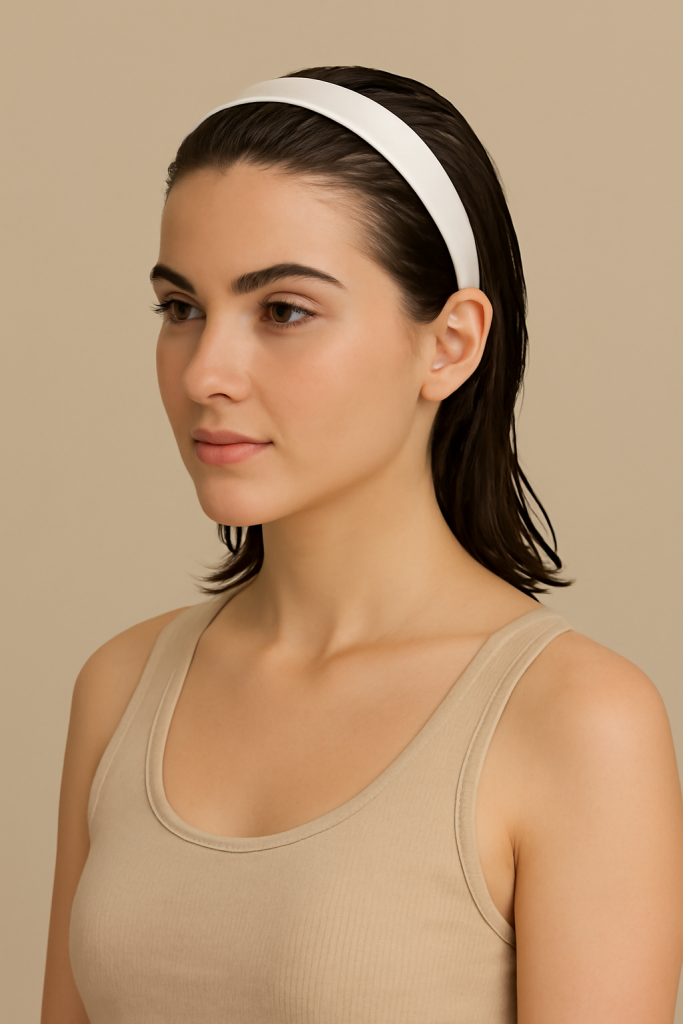 Wet Look with a Headband